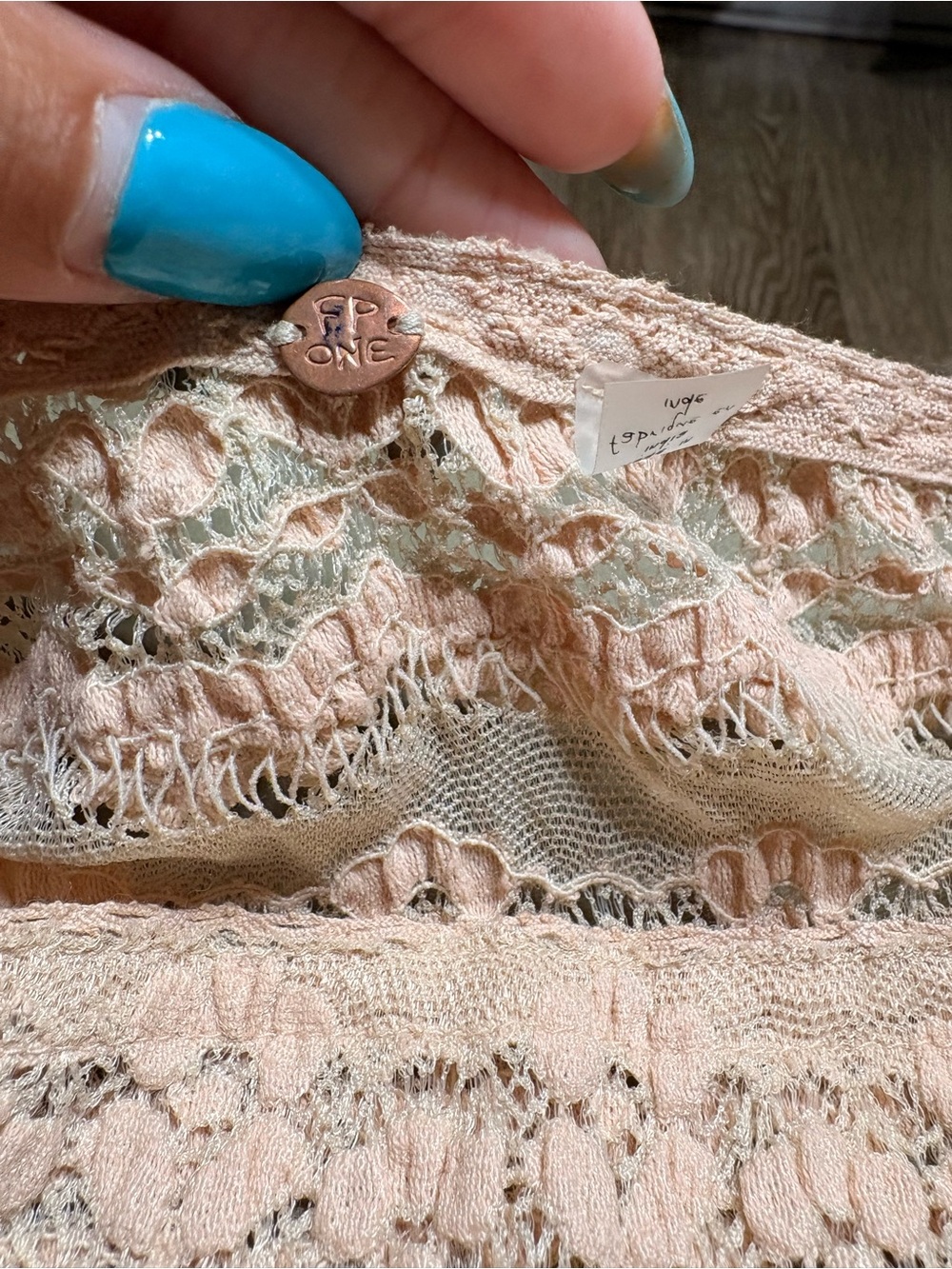 Free People
 Ruffled Textured Top - Picture 4 of 4